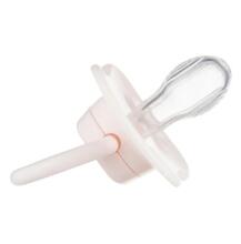 CANPOL 22/580_pin_new Nomierino knupis Silikona Simetrisks 0-6m Zīdainim Rozā
