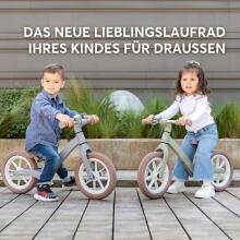 KikkaBoo Lanser Balance Bike Art.255183 Grey Children's bicycle - runner with metal frame