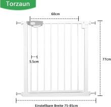 Uisebrt Door Safety Gate Art.255194 White Ворота безопасности