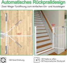 Uisebrt Door Safety Gate Art.255194 White Ворота безопасности