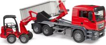 Bruder TGS Truck Art.03767 Smaga pārvādama mašīna ar traktoru
