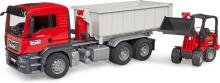 Bruder TGS Truck Art.03767 Smaga pārvādama mašīna ar traktoru