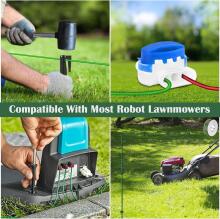 Boundary Cable Robotic Lawnmower  Art.255237 50-метровый ограничительный кабель для роботизированной газонокосилки + 25 колышков + 5 водонепроницаемых соединителей кабеля + 5 соединителей для