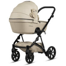Tutis  Viva 6 Plus Teddy Art.1452111 Creamy Universālie kulbu ratiņi divi vienā