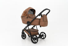 Tutis  Viva 6 Plus Teddy Art.1452111 Creamy Universālie kulbu ratiņi divi vienā