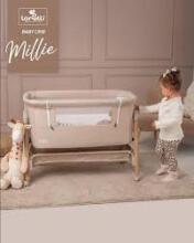 Lorelli Millie Art.10080732501 Black Кроватка для комфортного совместного сна 2 в 1