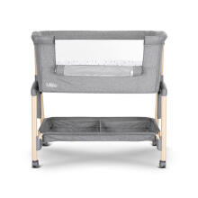 Lorelli Millie Art.10080732506 Grey Cot for comfortable co-sleeping 2 in 1