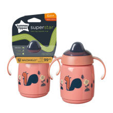 TOMMEE TIPPEE mācību krūze TT 1X SIPPEE,  6mēn+, 300ml, pink, 448011