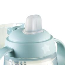TOMMEE TIPPEE krūzīte ar rokturiem TT 1X TRANSITION, 190 ml, 6 m.+, 447940