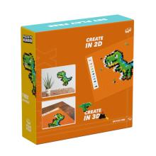 Plus Plus puzle pēc cipariem T-REX, 250 det.