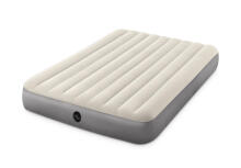 Gaisa matracis ar velūru 203x152 cm Intex 64103