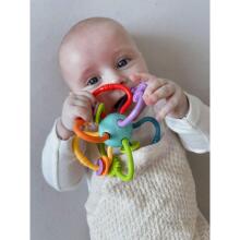 WOOPIE BABY SENSORY TOY RATTLE TEETHER 2in1
