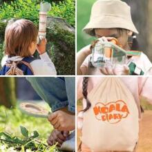 WOOPIE Little Explorer Set Binoculars Compass Insect Net Butterfly Flashlight
