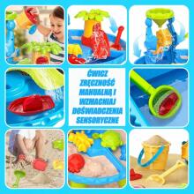 WOOPIE Water Table 2in1 Sandbox with Chair Aquapark with Dolphin