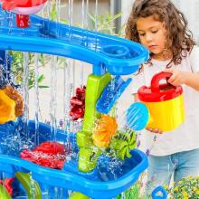 WOOPIE Water Table 4in1 Sandbox Waterfall XL 4-Level Dolphin
