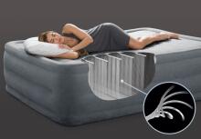 Mattress double bed with automatic pump - 203x152cm INTEX