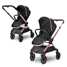 Lorelli Reya 2 in1 Art.10022072501 Black Jasper  Universālie rati 2 in1