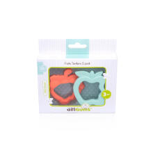 GILIGUMS GG 45469 Fruit Teething Toys 2-Pack