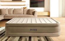Inflatable Double Mattress 203x152 cm with Built-In Pump INTEX 64428