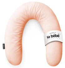La Bebe™ Rich Maternity Pillow Art.255994 Peach Подковка для сна, кормления малыша 30x104 cm
