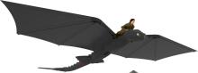 DRAGONS Interaktīvā figūra lidojošs Toothless