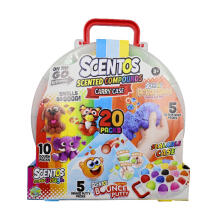 SCENTOS ST40797 Scented Modeling Masses - Suitcase of 20 Pieces