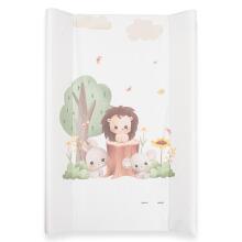 Baby Mix Changing Mat  Strong Art.256217 Forest Pārtinamais matracis ar stingro pamatni (70x50cm)