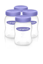 Lansinoh Breastmilk Storage Bottles Art.20417 piena uzglabāšanas pudeles 4 gab.160ml