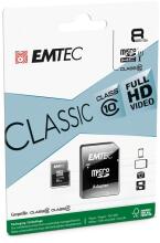Emtec mSD 8GB Class10 Classic