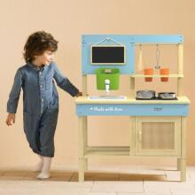 CLASSIC WORLD Wooden Mud Kitchen XXL with Accessories
