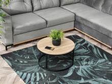 Modern industrial loft coffee table, 60 cm ModernHome