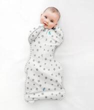 Love To Dream Swaddle Up  Art.LTD-L1003232WHTXS Superstar Kokvilnas guļammaiss-autiņš XS izm.