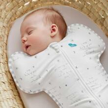 Love To Dream Swaddle Up Bambusa S Art.LTD-L1001001DPKS Dusty Pink Kokvilnas guļammaiss-autiņš S izm.