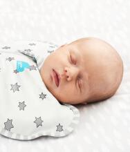 Love To Dream Swaddle Up Bambusa S Art.LTD-L1001001SNDS Sandollar Kokvilnas guļammaiss-autiņš S izm.