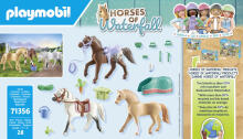 PLAYMOBIL WORLD OF HORSES Three Horses with Saddles 71356