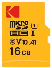 Kodak mSD 16GB UHS-I U1 V10 A1 Premium EKMSDM16GHC10K
