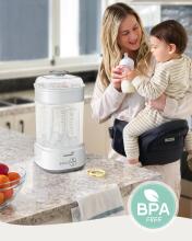 Grownsy Baby Sterilizer 4 in 1 Art.257146  bērnu pudelīšu sterilizators,/ pudelīšu sterilizators mazulim un žāvētājs/ ātra žāvēšana/ sterilizators bērnu precēm 4-in-1