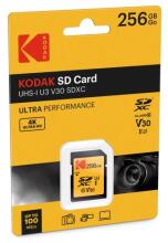 Kodak SD 256GB UHS-I U3 V30 Ultra Performance EKMSD256GXC10HPRK