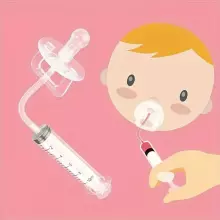 Baby Liquid Medicine Feeder Nipple Art.257190  Knupītis-dozators zāļu un pirmās papildbarības paņēmienam