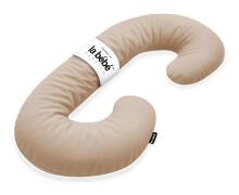 La Bebe™ Maternity Pillow Cotton Sì -Duo Art.256044 Beige caramel 100% cotton. Multifunctional maternity pillow with memory foam filling