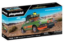 PLAYMOBIL LICENSED VEHICLES Porsche 911 Carrera RS 2.7 bezceļu izlaidums 71436