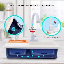 Play Sink Toy Art.257371 Pink  Кухонная раковина с аксессуарами