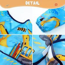 Waterproof Painting Coat Art.257373 Bib with sleeves and pocket, large