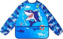 Waterproof Painting Coat Art.257374 Слюнявчик с рукавами и кармашком, большой