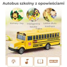 Интерактивный электрический школьный автобус WOOPIE 1:20