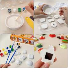 WOOPIE Creative Set with Paints DIY Make Plaster Casts Figurines and Paint - Unicorn Set