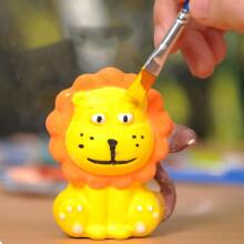 Креативный набор WOOPIE с красками DIY для создания гипсовых фигурок и их раскрашивания - Животный набор