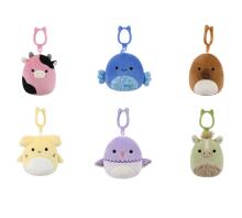 SQUISHMALLOWS W25 Clip-on plush toy, 8 cm