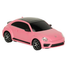 Ikonka Art.KX3527 RC auto 1:24 Volkswagen Beetle-UV rozā krāsā