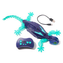HEX BOTS interactive toy Wall Crawler Gecko Glow in The Dark